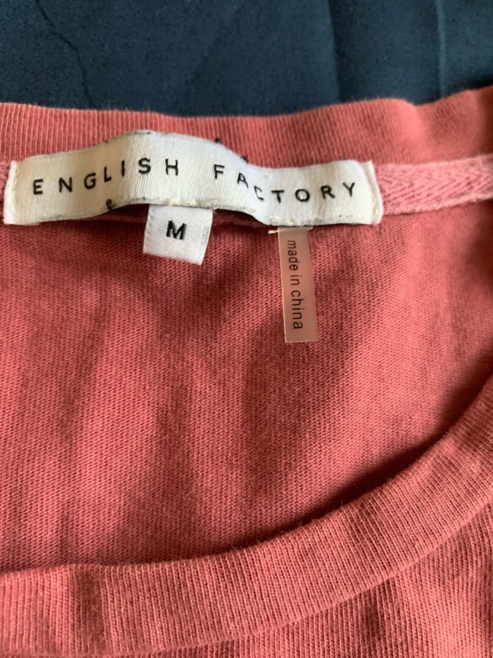 English Factory Ruffle Sleeve Tank Size Medium - Picture 3 of 5